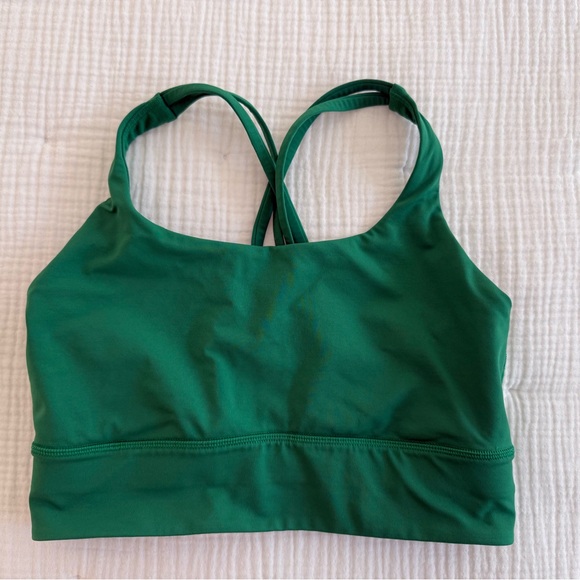 lululemon Energy Longline Bra in raceway green - Picture 2 of 4
